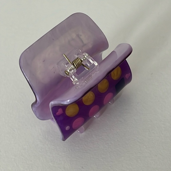 ✏️3/$15✏️ NEW Piper k Back To School Purple Calculator Single Hair Clip - Picture 3 of 3